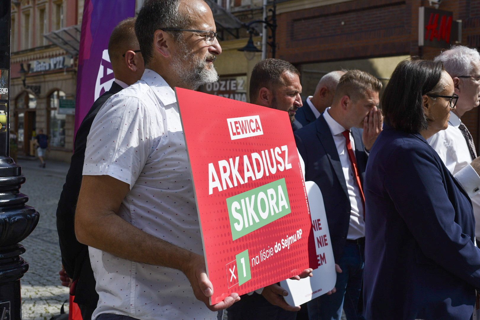 2023 08 22 Konferencja prasowa w Legnicy z udziałem W. Czarzastego 4